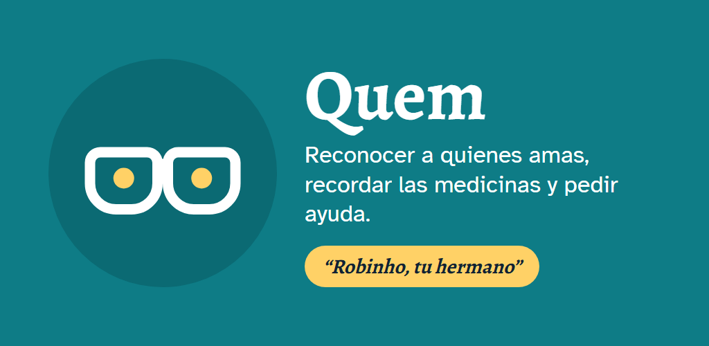 Quem: reconocimiento de rostros en las gafas